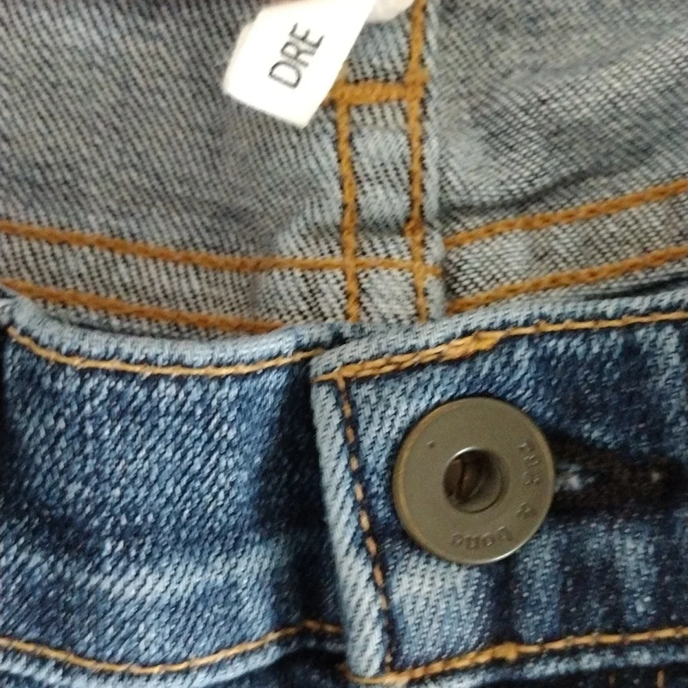 Rag & bone keiko cuff dre Jeans raw hem Women's Size 26 Dark Wash Pre-owned - Picture 4 of 14
